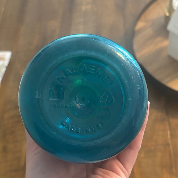 Teal Narrow Mouth Nalgene Water Bottle with Stickers - 32 Oz - Picture 2 of 7